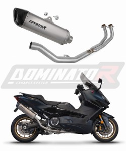 Yamaha XP 560 T-MAX 2020 - 2024 Full Exhaust System Collector Silencer Titanium HP6  + dB killer