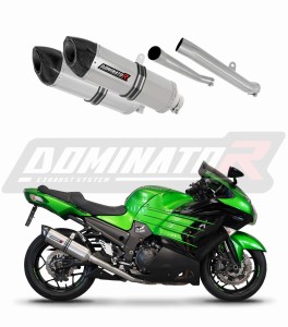 KAWASAKI ZZR 1400 2012 - 2023 Exhaust Silencer Muffler HP5 + dB killer