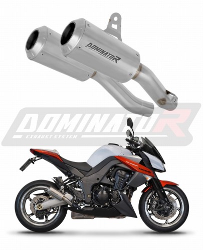 Kawasaki Z1000 2014 - 2016  Motorcycle Muffler Auspuff Sportauspuff Silencer Echappement Silencieux Scarico Scarichi Escape Wydech Tłumik GPS Dominator Exhaust System x