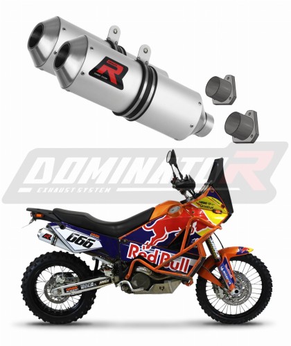 exhaust muffler DOMINATOR MX fits to KTM 950 Adventure  6