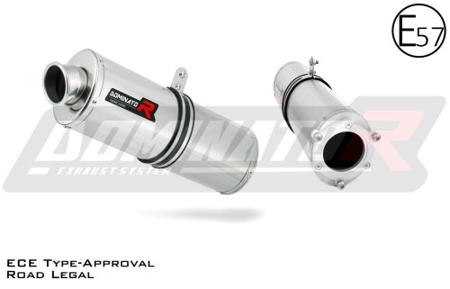 exhaust muffler DOMINATOR homologated road legal OV fits to Kawasaki ZX6R 1995  1997 3