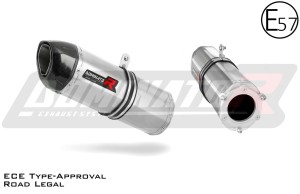 Kawasaki ZX6R 1995 - 1997 EU Approved Exhaust Silencer HP1