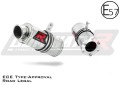 wydech tłumik DOMINATOR Homologowany GP1 pasujący do motocykla Kawasaki ZX7R 1996 - 2003 3