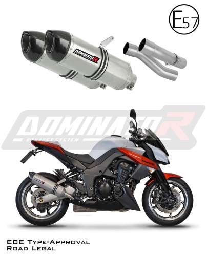 Kawasaki Z 1000 2017 - 2020 Motorcycle EU Approved Street Legal Muffler Auspuff Sportauspuff Silencer Echappement Silencieux Scarico Scarichi Escape Wydech Tłumik HP1 Dominator Exhaust System x