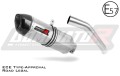 exhaust muffler DOMINATOR homologated road legal HP1 fits to Kawasaki Z750 2007  2012 3
