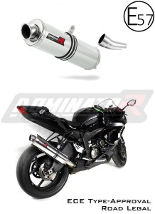 Kawasaki ZX6R 636 2009 - 2020 EU Approved Exhaust Silencer ST