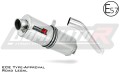 exhaust muffler DOMINATOR homologated road legal OV fits to Kawasaki ZX6R 636 2003  2004 3