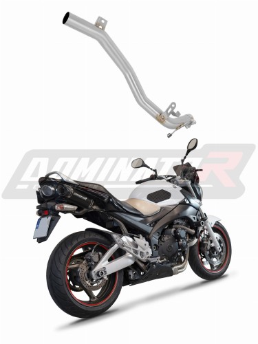 decat mid muffler DOMINATOR Mid Pipe fits to GSR 600 2006  2011