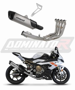 BMW S1000RR 2019 - 2026 Full Titanium Exhaust System Silencer HP6 + dB killer medium