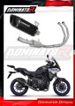 Yamaha Tracer 7 / GT 2020 - 2023 EXHAUST Full System Muffler Auspuff Sportauspuff Silencer Echappement Silencieux Scarico Scarichi Escape Collector Manifold Wydech Tłumik HP6 Black DOMINATOR 1