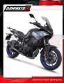 Yamaha Tracer 7 / GT 2020 - 2023 EXHAUST Full System Muffler Auspuff Sportauspuff Silencer Echappement Silencieux Scarico Scarichi Escape Collector Manifold Wydech Tłumik HP6 Black DOMINATOR 5
