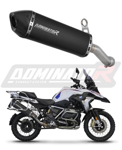 BMW R1250GS 2018 -2020  motorcycle Exhaust Muffler Auspuff Sportauspuff Silencer Echappement Silencieux Scarico Scarichi Escape Wydech Tłumik  HP7 BLACK  Dominator x