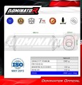 BMW R1250GS 2018 - 2020 EXHAUST Muffler Auspuff Sportauspuff Silencer Echappement Silencieux Scarico Scarichi Escape Wydech Tłumik P7 Titanium Tytan Dominator Exhaust System EU Approved Homologacja 5