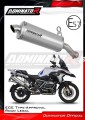 exhaust muffler DOMINATOR homologated road legal titanium P7 fits to BMW R1250GS Adventure 2018  2020
