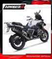 BMW R1250GS ADVENTURE 2018 - 2020 EXHAUST Muffler Auspuff Sportauspuff Silencer Echappement Silencieux Scarico Scarichi Escape Wydech Tłumik HP7 BLACK Dominator Exhaust System EU Approved Homologacja 2