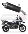 exhaust muffler DOMINATOR homologated road legal BLACK P7 fits to BMW R1250GS Adventure 2018  2020