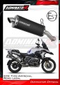BMW R1250GS ADVENTURE 2018 - 2020 EXHAUST Muffler Auspuff Sportauspuff Silencer Echappement Silencieux Scarico Scarichi Escape Wydech Tłumik P7 BLACK Dominator Exhaust System EU Approved Homologacja