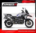 BMW R1250GS ADVENTURE 2018 - 2020 EXHAUST Muffler Auspuff Sportauspuff Silencer Echappement Silencieux Scarico Scarichi Escape Wydech Tłumik P7 BLACK Dominator Exhaust System EU Approved Homologacja 4