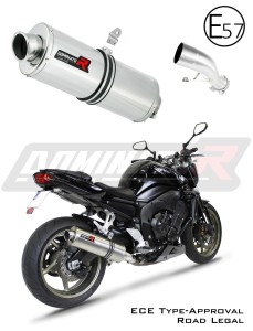 YAMAHA FZ1 1000 FAZER EU Approved Exhaust Silencer OVAL 2006 - 2015