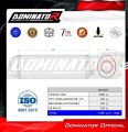 DERBI Terra Adventure 125 2008-2015 EXHAUST Muffler Auspuff Sportauspuff Silencer Echappement Silencieux Scarico Scarichi Escape Wydech Tłumik OVR Dominator Exhaust System 1