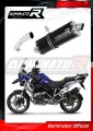 wydech tłumik DOMINATOR Homologowany P7 CZARNY pasujący do motocykla BMW R1200GS Adventure 2004 - 2009