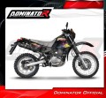 exhaust muffler DOMINATOR MX2 BLACK fits to Suzuki DR 650 R / RU / S 1990  1995 4