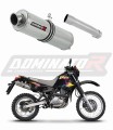 exhaust muffler DOMINATOR ROUND fits to Suzuki DR 650 R / RU / S 1990  1995