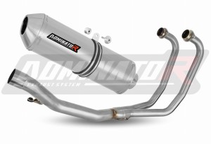 Suzuki GS 500E 1989 - 2009 Full Exhaust System Collector Silencer OVR + dB killer