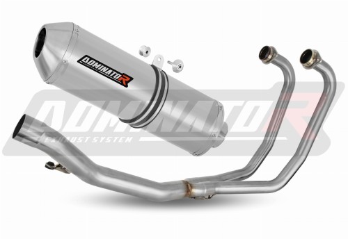 complete exhaust system with muffler DOMINATOR Full System OVR fits to Suzuki GS 500E 1989  2009