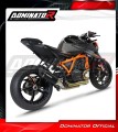 exhaust muffler DOMINATOR HP6 BLACK fits to KTM 1290/1390 Super Duke 2020  2025 4