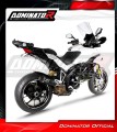 MTS 1200 S MULTISTRADA  2010 - 2014 EXHAUST Ducati Muffler Auspuff Sportauspuff Silencer Echappement Silencieux Scarico Scarichi Escape Wydech Tłumik Carbon Cap HP3 BLACK Dominator 2