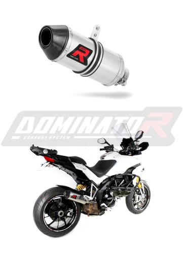 MTS 1200 S MULTISTRADA EXHAUST Ducati Muffler Auspuff Sportauspuff Silencer Echappement Silencieux Scarico Scarichi Escape Wydech Tłumik Carbon Tip HP3 2010 - 2014 Dominator x