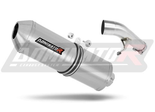 Suzuki GSXF 650 2007 - 2016 EXHAUST Muffler Auspuff Sportauspuff Silencer Echappement Silencieux Scarico Scarichi Escape Wydech Tłumik OVR BL Dominator Exhaust System X