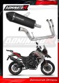 complete exhaust system with muffler DOMINATOR Full System HP7 BLACK fits to Benelli TRK 702 / TRK 702X 2023  2024