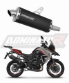 Benelli TRK 702 X 2023 - 2024 EXHAUST Muffler Auspuff Sportauspuff Silencer Echappement Silencieux Scarico Scarichi Escape Wydech Tłumik P7 Black Dominator Exhaust System x