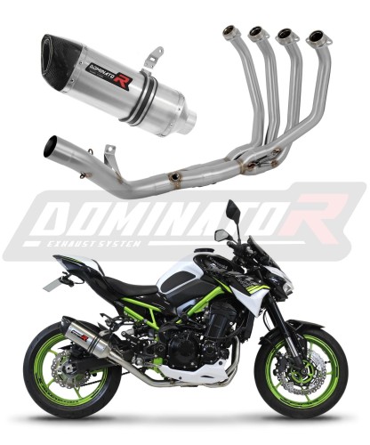 complete exhaust system with muffler DOMINATOR Full System HP6 fits to Kawasaki Z 900 A2 2020  2024