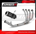 complete exhaust system with muffler DOMINATOR Full System GP BLACK fits to Kawasaki Z 900 2017  2019 3