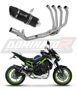 Kawasaki Z 900 A2 2017 - 2019 Full Exhaust System Collector Silencer HP6 BLACK + dB killer