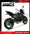 complete exhaust system with muffler DOMINATOR Full System HP6 BLACK fits to Kawasaki Z 900 A2 2017  2019 4