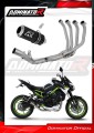 complete exhaust system with muffler DOMINATOR Full System GP BLACK fits to Kawasaki Z 900 A2 2017  2019 2