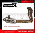 Kawasaki Z 900 A2 2017 - 2019 Exhaust Cat Eliminator Catalyst Catalytic Converter Linkpipe Decat Downpipe DOMINATOR 4