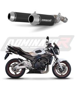 Suzuki GSR 600 2006 - 2011 Exhaust Silencer Muffler OV G2 BLACK + dB killer