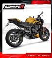 kompletny układ wydechowy z tłumikiem DOMINATOR Full System Tytanowy HP8 pasujący do motocykla Triumph STREET TRIPLE 765 S / R / RS 2023 - 2024