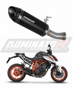 KTM 1290 SUPER Duke / R 2014 - 2016 Exhaust Silencer Muffler HP8 BLACK Low Level + dB killer