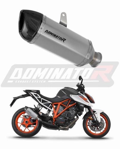 KTM 1290 SUPER DUKE / R 2017 - 2019 Exhaust Muffler Auspuff Sportauspuff Silencer Echappement Silencieux Scarico Scarichi Escape Wydech Tłumik Titanium HP1 DOMINATOR EXHAUST SYSTEM
