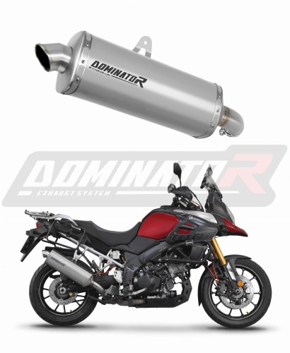 exhaust muffler DOMINATOR titanium P7 fits to Suzuki DL 1000 VStrom 2014  2016