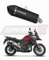 exhaust muffler DOMINATOR HP7 BLACK fits to Suzuki DL 1000 VStrom 2017  2020