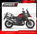 Suzuki DL 1000 V-Strom 2017 - 2020 Exhaust Muffler Auspuff Sportauspuff Silencer Echappement Silencieux Scarico Scarichi Escape Wydech Tłumik Titanium P7 DOMINATOR EXHAUST SYSTEM 4