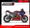 complete exhaust system with muffler DOMINATOR Full System titanium HP6 fits to Honda CBR 1000RRR Fireblade / SP 2020  2024 5