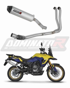 Suzuki V-Strom 800 SE / DE 2023 - 2024 Full Exhaust System Collector Silencer MX2 + dB killer